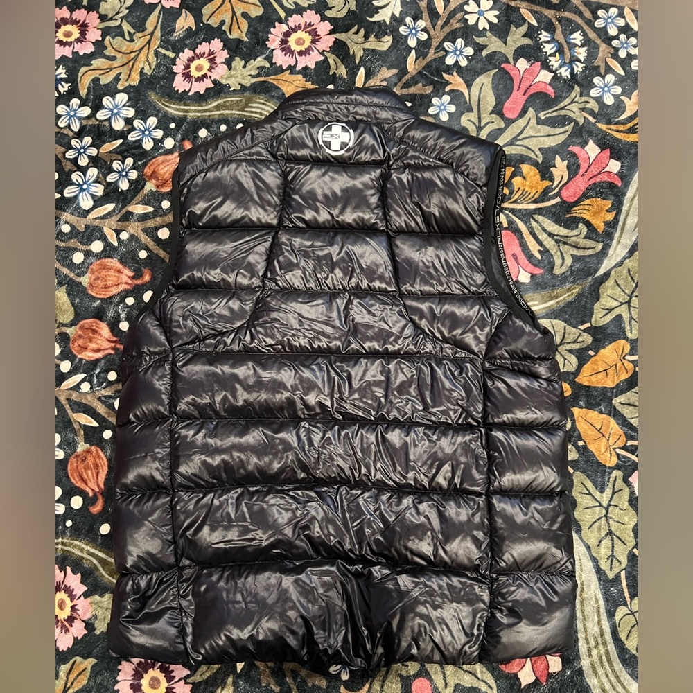 Ralph Lauren RLX Black Down Puffer Vest – Size Medium - Picture 6 of 8